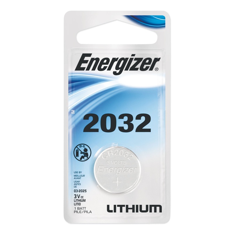 2032 LITHIUM COIN BATTERY, 3V