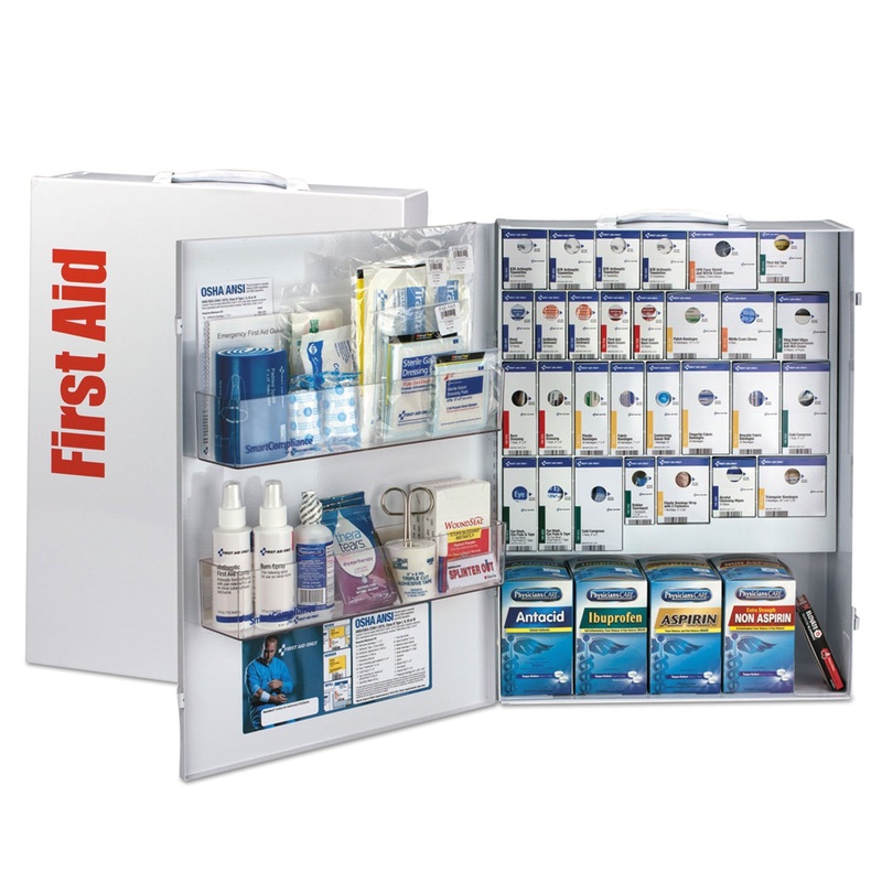 Ansi 2015 Smartcompliance First Aid Kit For 150 People, 925 Pieces