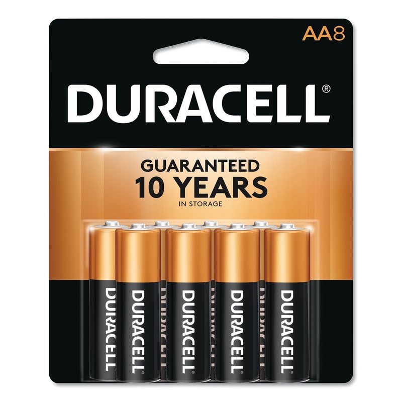 COPPERTOP ALKALINE AA BATTERIES, 8/PACK