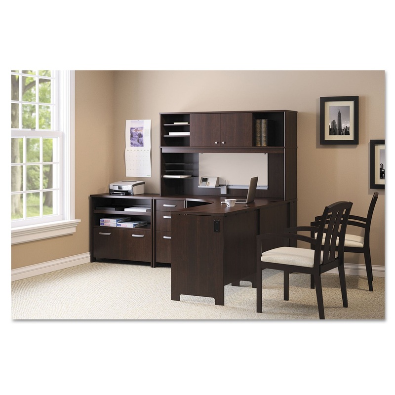 ENVOY SERIES TWO-DRAWER LATERAL FILE, 32W X 20D X 30.25H, MOCHA CHERRY