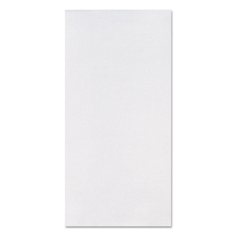 Fashnpoint Guest Towels, 11 1/2 X 15 1/2, White, 100/pack, 6 Packs/carton