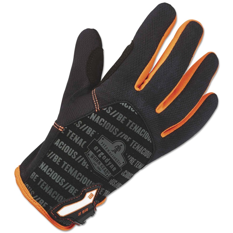 Proflex 812 Standard Utility Gloves, Black, X-Large, 1 Pair