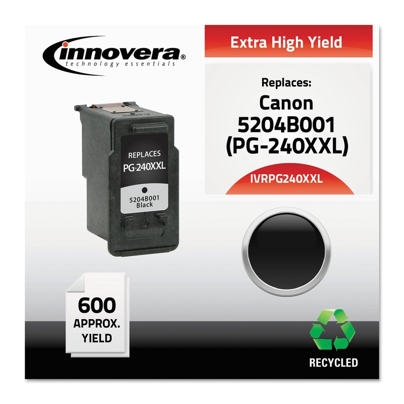 REMANUFACTURED 5204B001 (PG-240XXL) EXTRA HIGH-YIELD INK, 600 PAGE-YIELD, BLACK