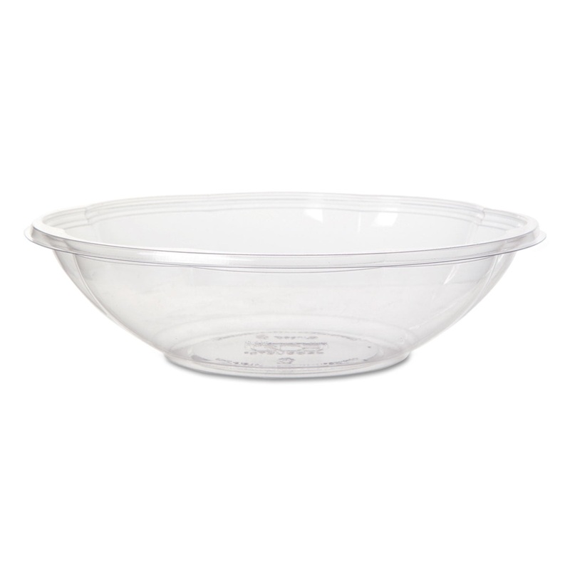 SALAD BOWLS WITH LIDS, CLEAR, 64 OZ, 9.5″ DIA, 150/CARTON