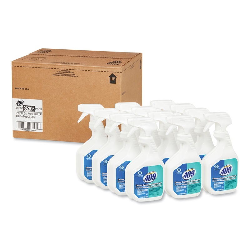 Cleaner Degreaser Disinfectant, Spray, 32 Oz 12/carton