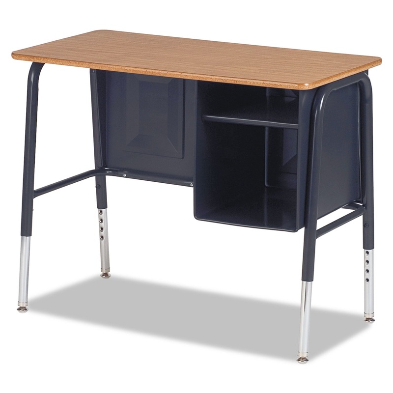 Jr. Executive Desk, 34w X 20d X 30h, Walnut