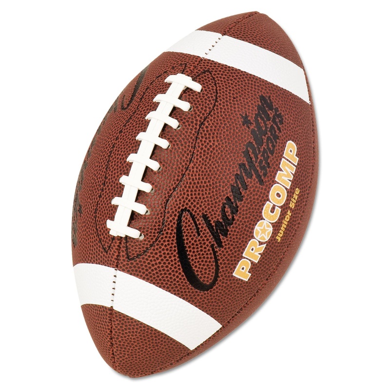 Pro Composite Football, Junior Size, 20.75″, Brown