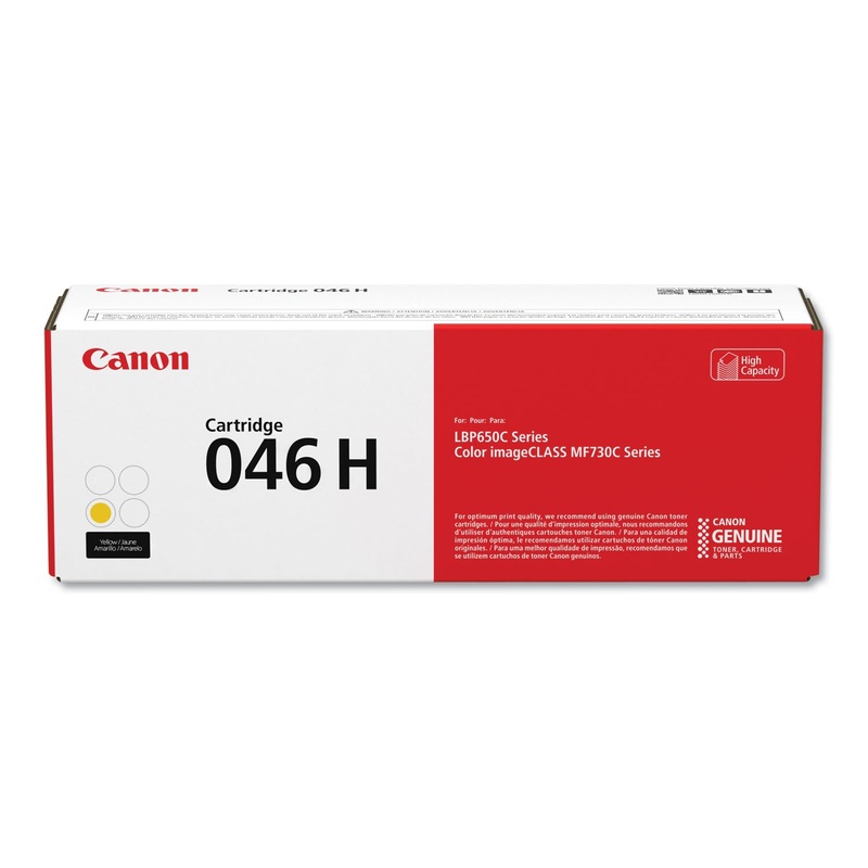 1251c001 (046) High-Yield Toner, 5000 Page-Yield, Yellow
