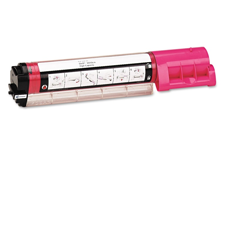 COMPATIBLE 341-3570 (3010) HIGH-YIELD TONER, 4000 PAGE-YIELD, MAGENTA