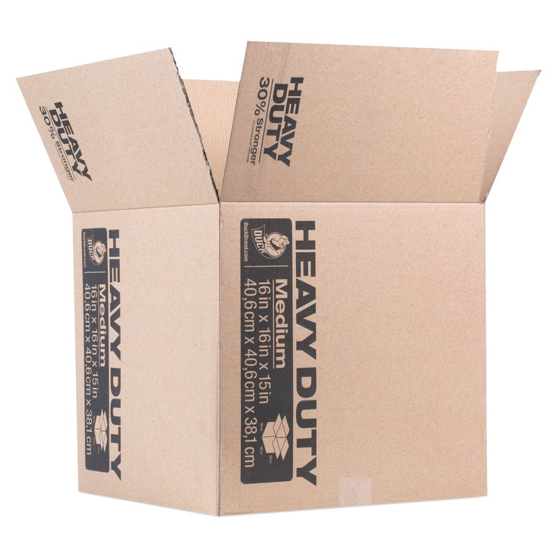 HEAVY-DUTY BOXES, REGULAR SLOTTED CONTAINER (RSC), 16″ X 16″ X 15″, BROWN
