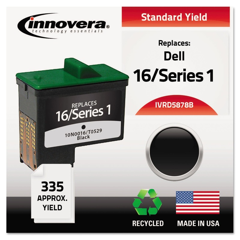 REMANUFACTURED T0529 (SERIES 1) HIGH-YIELD INK, 335 PAGE-YIELD, BLACK