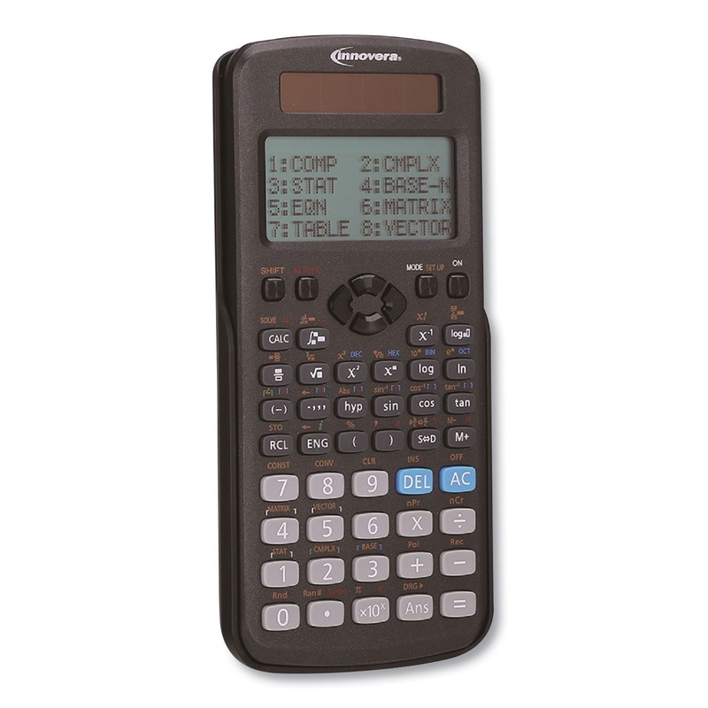 ADVANCED SCIENTIFIC CALCULATOR, 417 FUNCTIONS, 15-DIGIT LCD, FOUR DISPLAY LINES