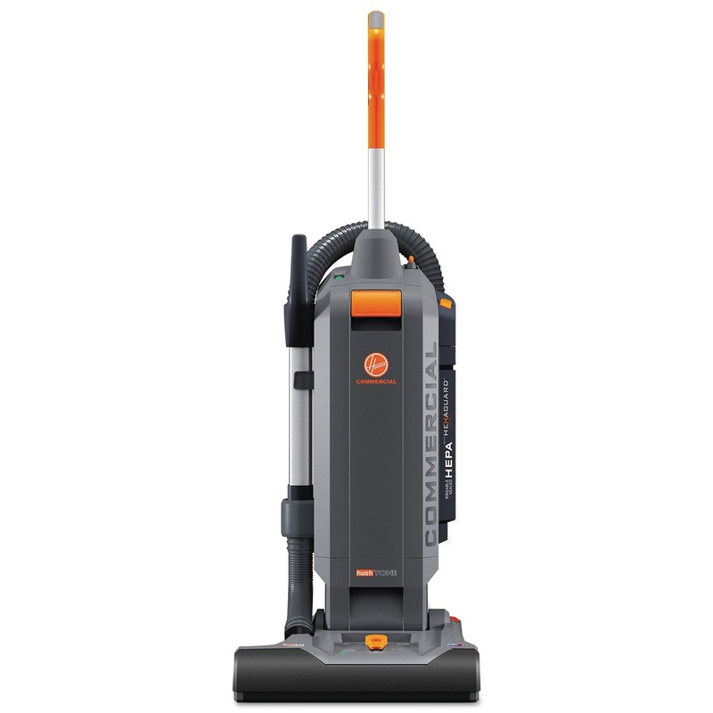 Hushtone Vacuum Cleaner With Intellibelt, 15″, Orange/gray