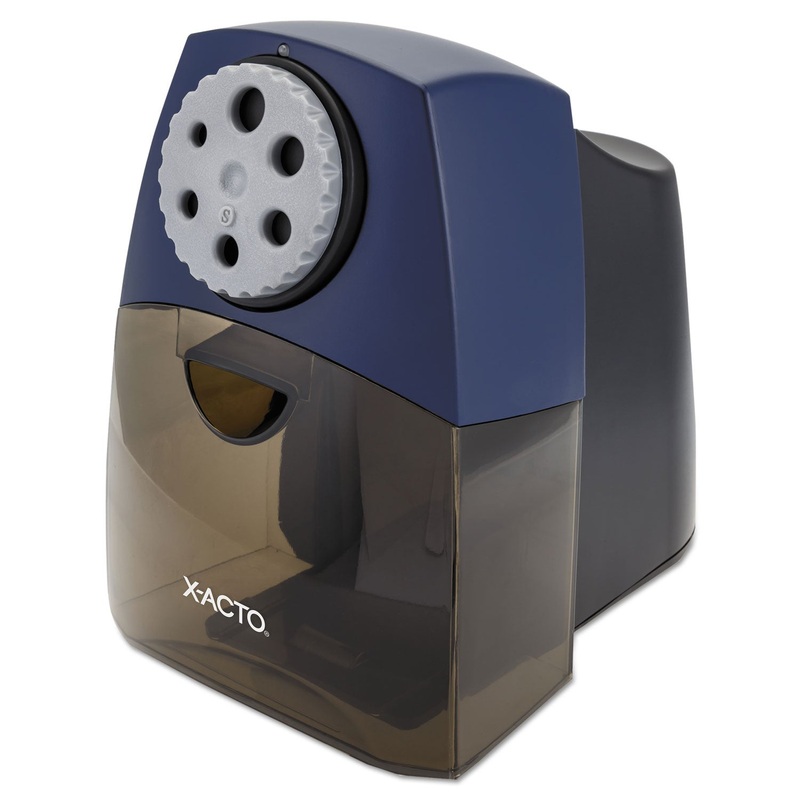 Teacherpro Classroom Electric Pencil Sharpener, Blue
