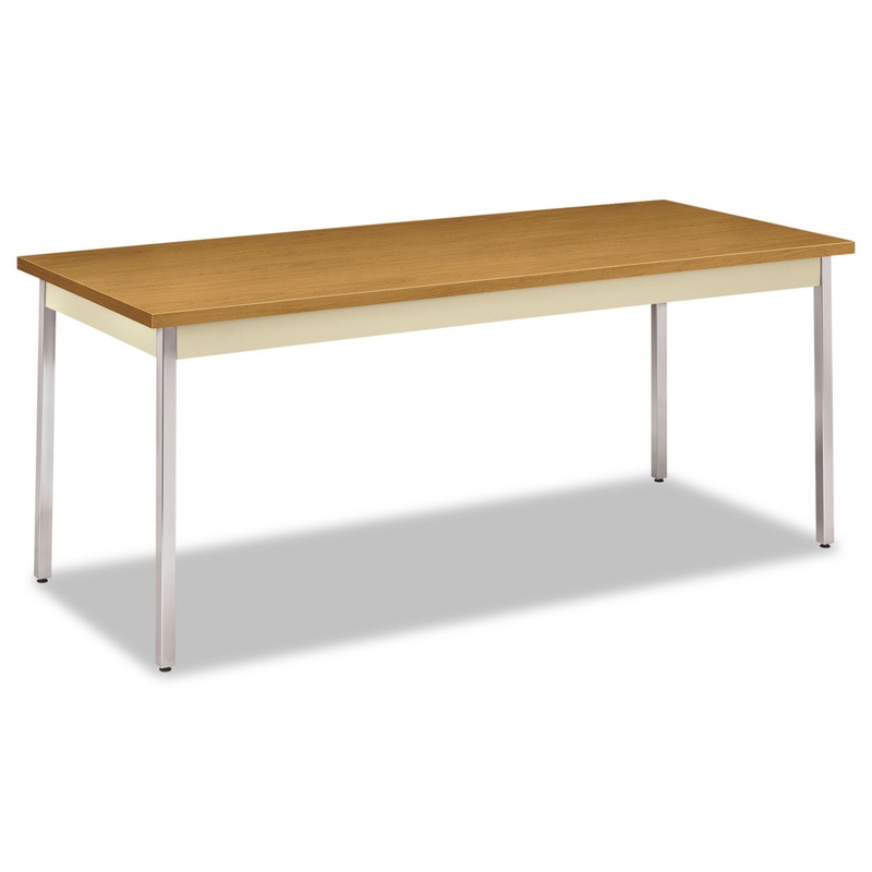 Utility Table, Rectangular, 72w X 30d X 29h, Harvest/putty