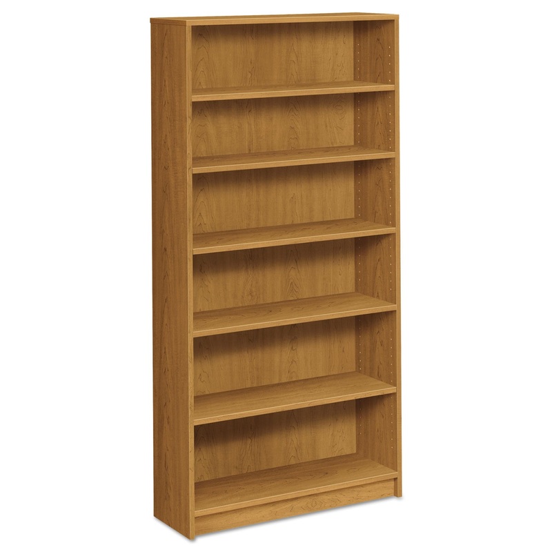 1870 Series Bookcase, Six Shelf, 36w X 11 1/2d X 72 5/8h, Harvest