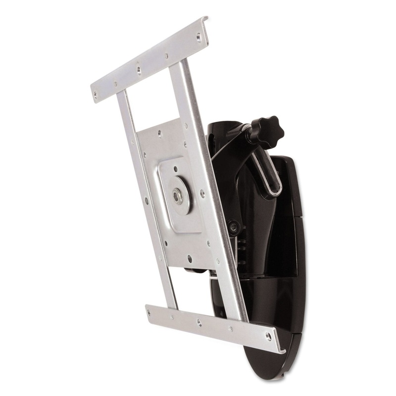 LX HD WALL MOUNT PIVOT, 2W X 3.75D X 8.5H, BLACK