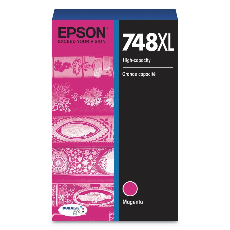 T748XL320 (748XL) DURABRITE PRO HIGH-YIELD INK, 4000 PAGE-YIELD, MAGENTA