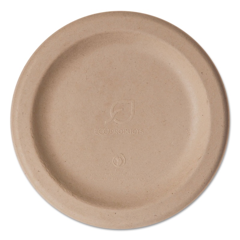 Wheat Straw Dinnerware, Plate, 6″ Diameter, 1000/carton
