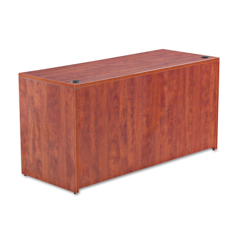 ALERA VALENCIA SERIES CREDENZA SHELL, 59.13W X 23.63D X 29.5H, MEDIUM CHERRY