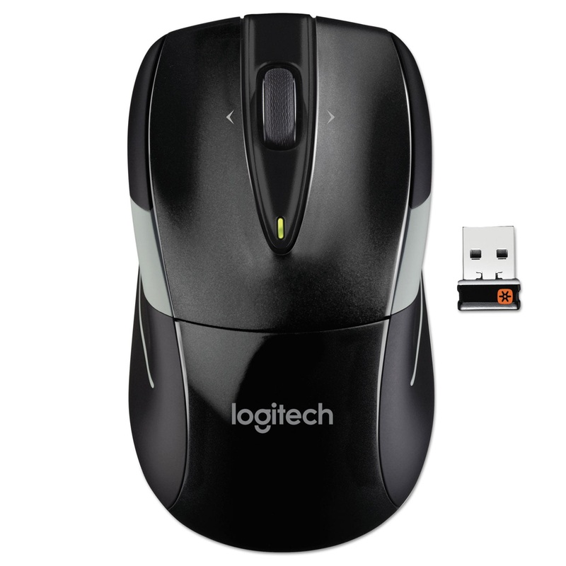 M525 WIRELESS MOUSE, 2.4 GHZ FREQUENCY/33 FT WIRELESS RANGE, LEFT/RIGHT HAND USE, BLACK