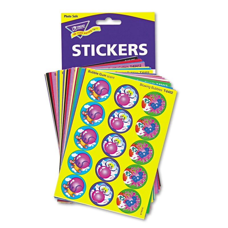 Stinky Stickers Variety Pack, General Variety, 480/pack