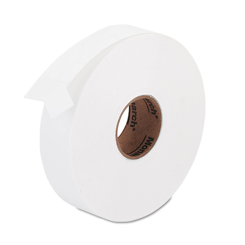 EASY-LOAD ONE-LINE LABELS FOR PRICEMARKER 1131, 0.44 X 0.88, WHITE, 2,500/ROLL