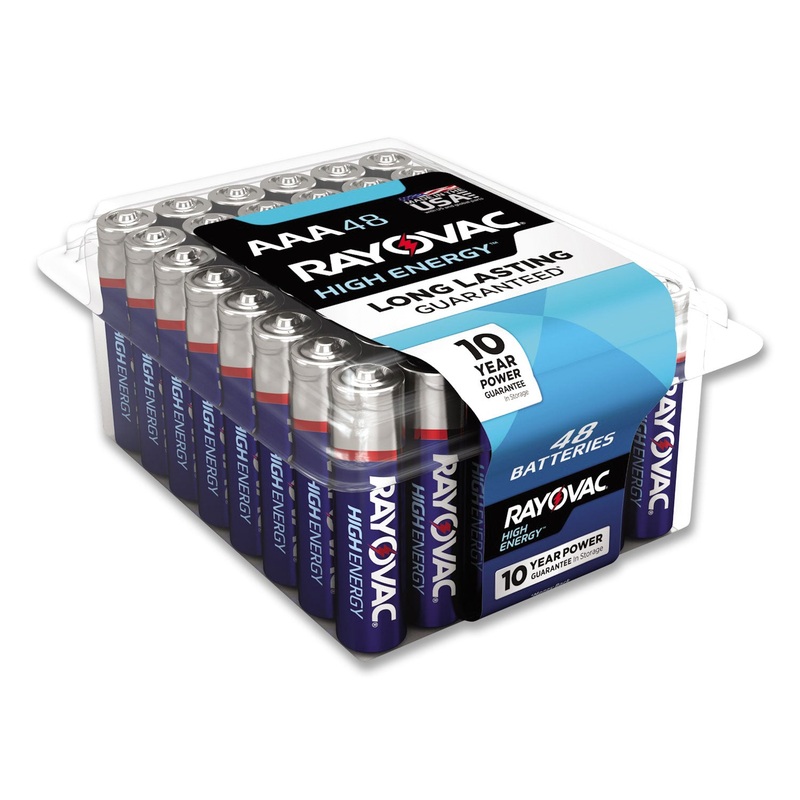 ALKALINE AAA BATTERIES, 48/PACK
