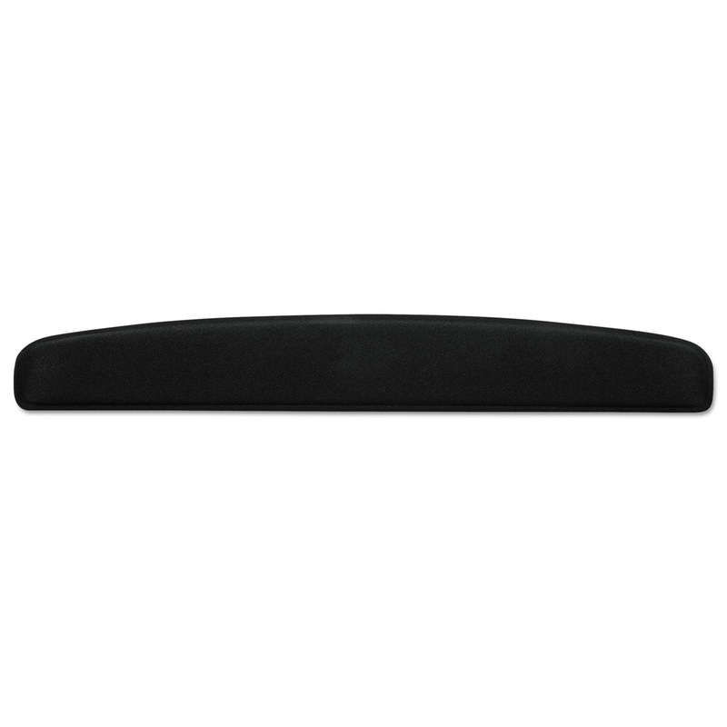 Memory Foam Wrist Rests, 2 7/8″ X 18″ X 1, Black