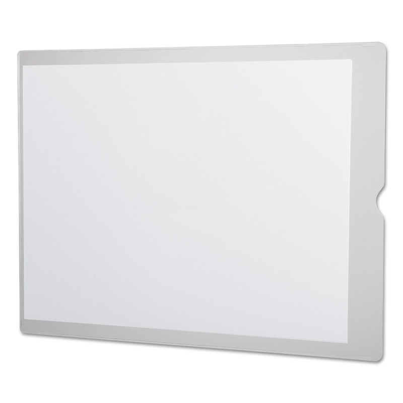 Utili-Jac Heavy-Duty Clear Plastic Envelopes, 9 X 12, 50/box