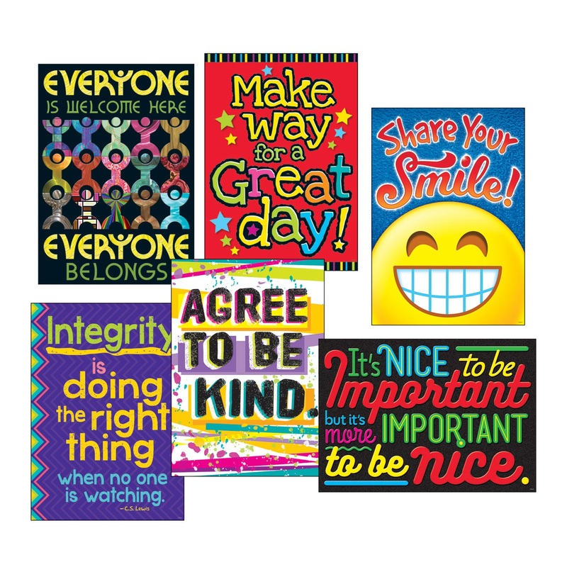 ARGUS POSTER COMBO PACK, “KINDNESS MATTERS”, 13 3/8W X 19H