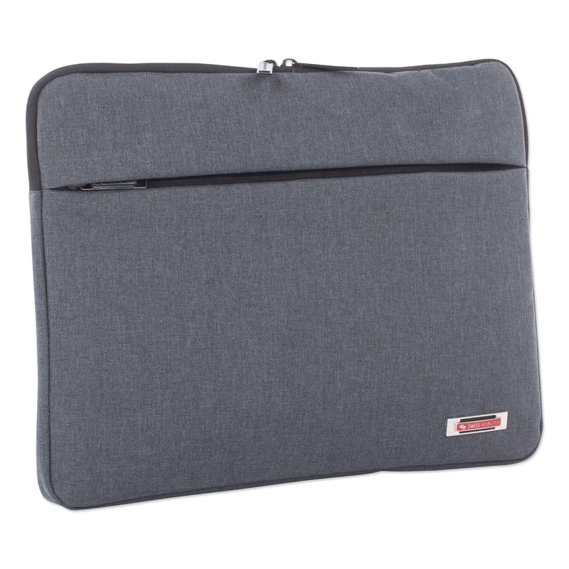 STERLING 14″ COMPUTER SLEEVE, HOLDS LAPTOPS 14.1″, 1″ X 1″ X 10.5″, GRAY