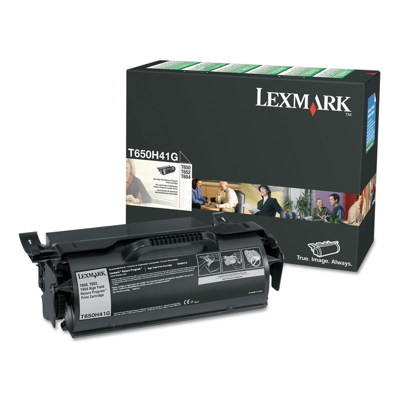 T650h41g High-Yield Toner, 25000 Page-Yield, Black