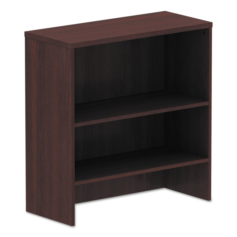 ALERA VALENCIA SERIES HUTCH, 34.13W X 15D X 35.38H, MAHOGANY
