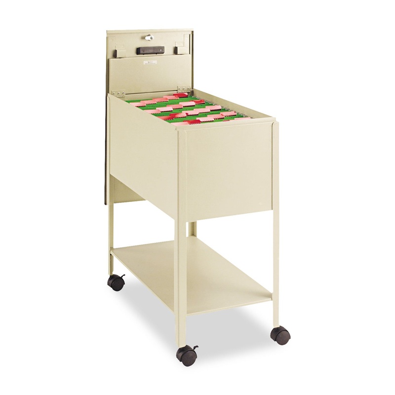 EXTRA-DEEP LOCKING MOBILE TUB FILE, 13.5W X 24.75D X 28.25H, PUTTY