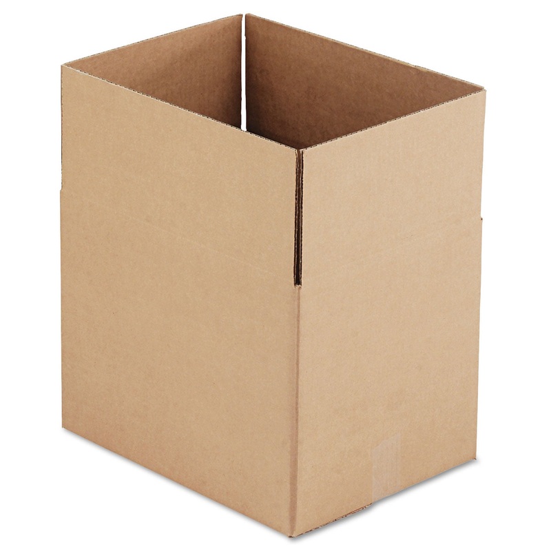 FIXED-DEPTH SHIPPING BOXES, REGULAR SLOTTED CONTAINER (RSC), 16″ X 12″ X 12″, BROWN KRAFT, 25/BUNDLE