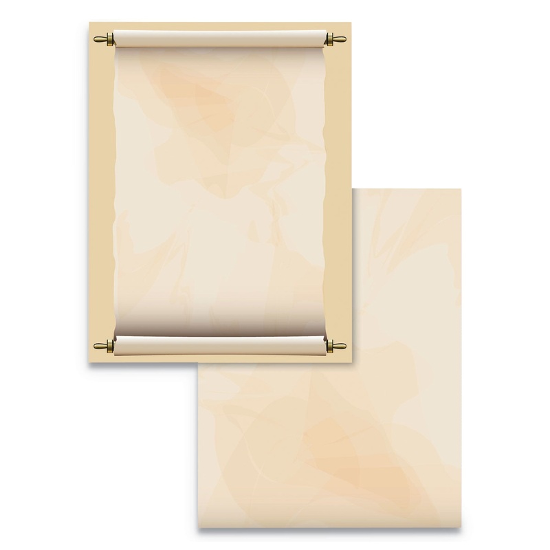 PRE-PRINTED PAPER, 28LB, 8.5 X 11, TAN, 100/PACK
