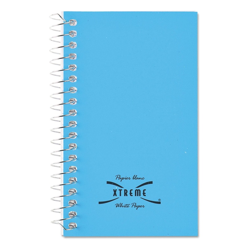 WIREBOUND MEMO BOOKS, NARROW RULE, 5 X 3, WHITE, 60 SHEETS