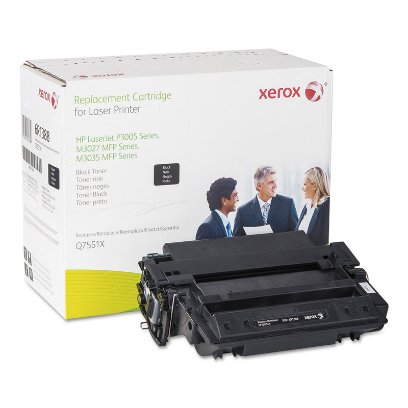 006r01388 Replacement High-Yield Toner For Q7551x (51x), Black