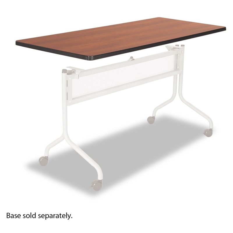 Impromptu Series Mobile Training Table Top, Rectangular, 60w X 24d, Cherry