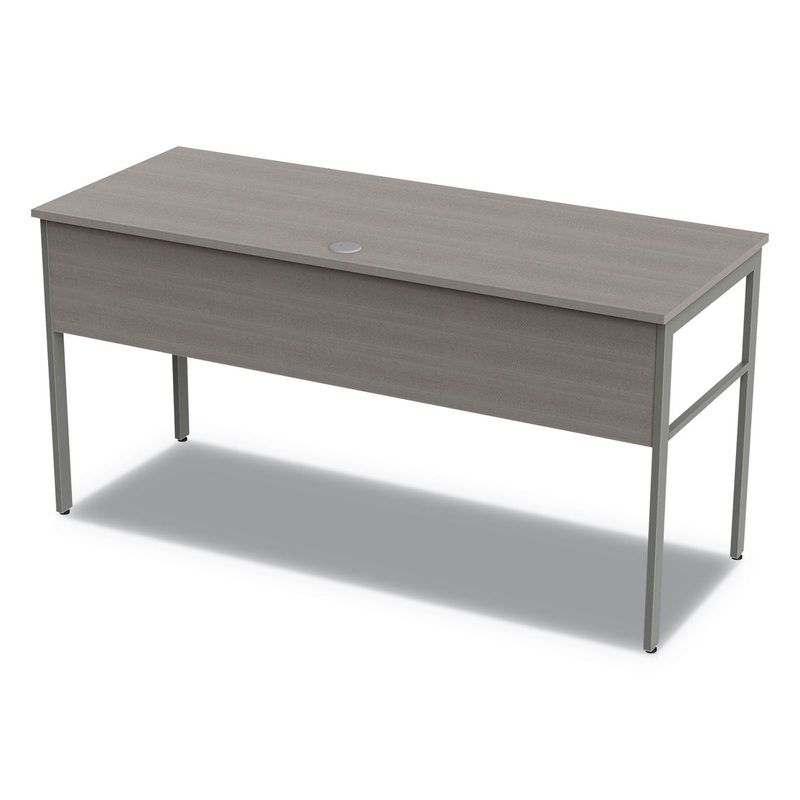 URBAN DESK WORKSTATION, 59W X 23.75D X 29.5H, ASH