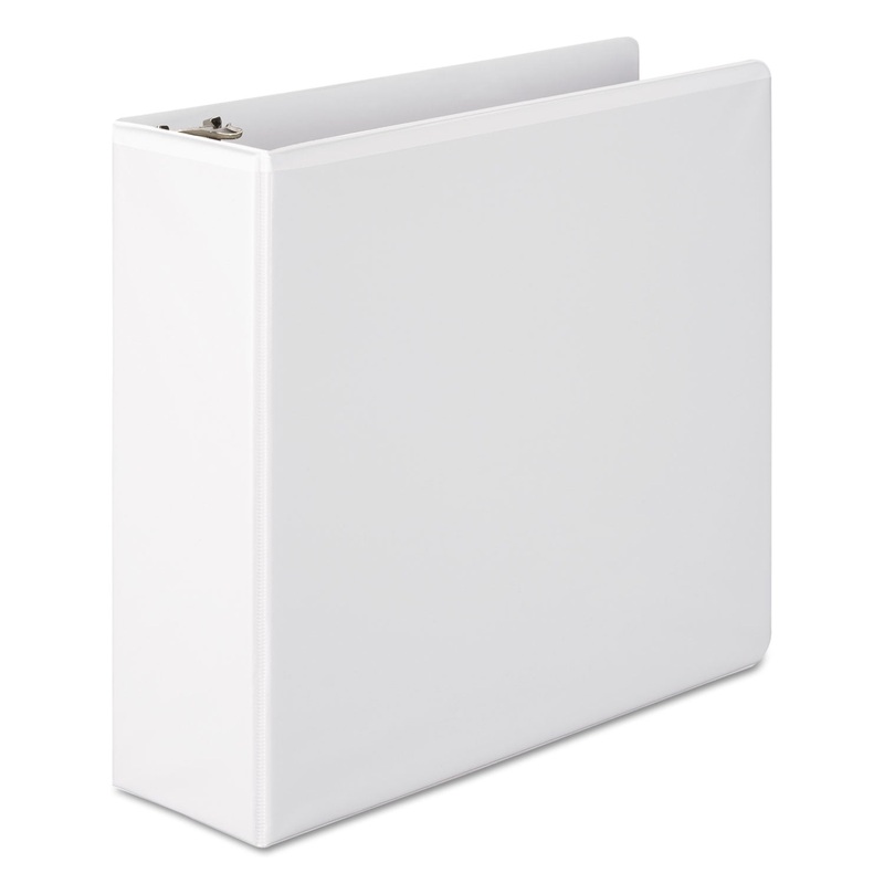 362 BASIC ROUND RING VIEW BINDER, 3 RINGS, 3″ CAPACITY, 11 X 8.5, WHITE