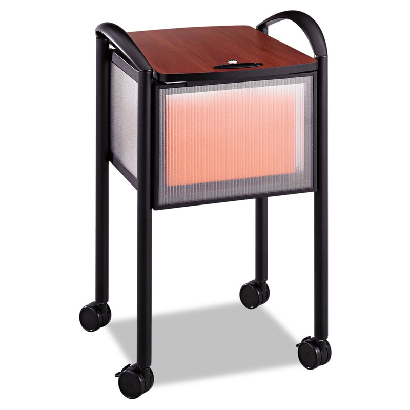 IMPROMPTU LOCKING FILE CART, 20.25W X 21.5D X 30.75H, BLACK