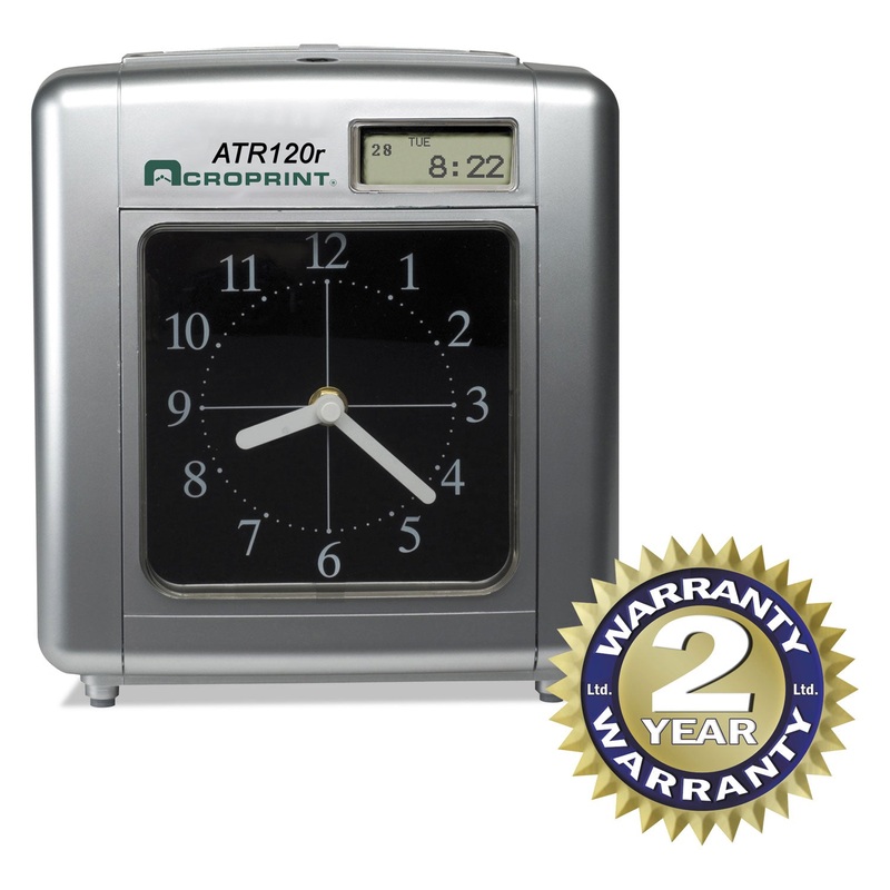 Model Atr120 Analog/lcd Automatic Time Clock
