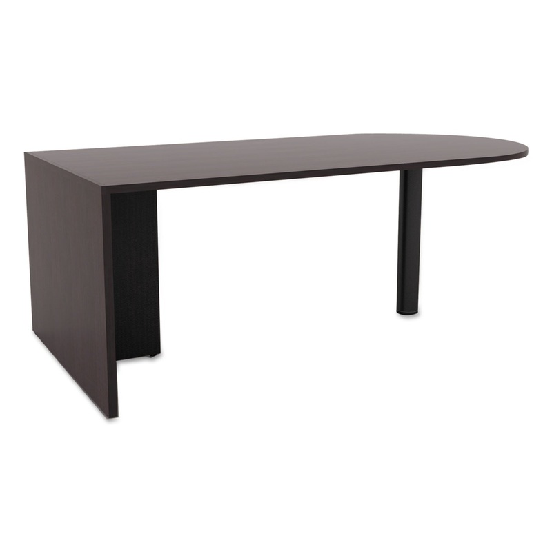 ALERA VALENCIA SERIES D TOP DESK, 71W X 35.5D X 29.63H, ESPRESSO