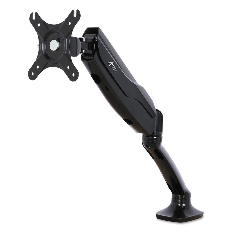 ADAPTIVERGO ARTICULATING MONITOR ARM, SINGLE MONITOR UP TO 30″, BLACK