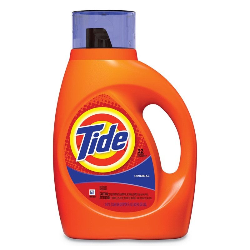 LIQUID TIDE LAUNDRY DETERGENT, 50 OZ BOTTLE, 6/CARTON
