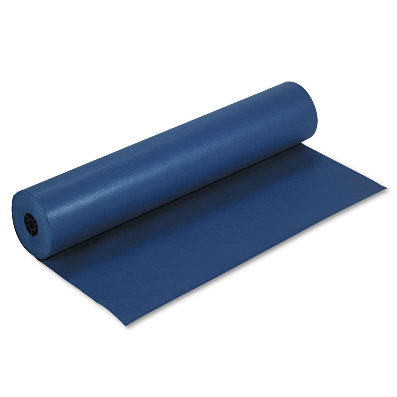 RAINBOW DUO-FINISH COLORED KRAFT PAPER, 35LB, 36″ X 1000FT, DARK BLUE