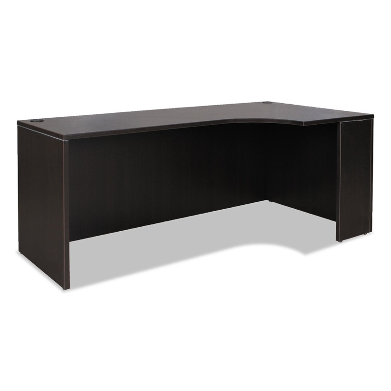 ALERA VALENCIA RIGHT CORNER CREDENZA SHELL, 70.88W X 35.38D X 29.5H, ESPRESSO