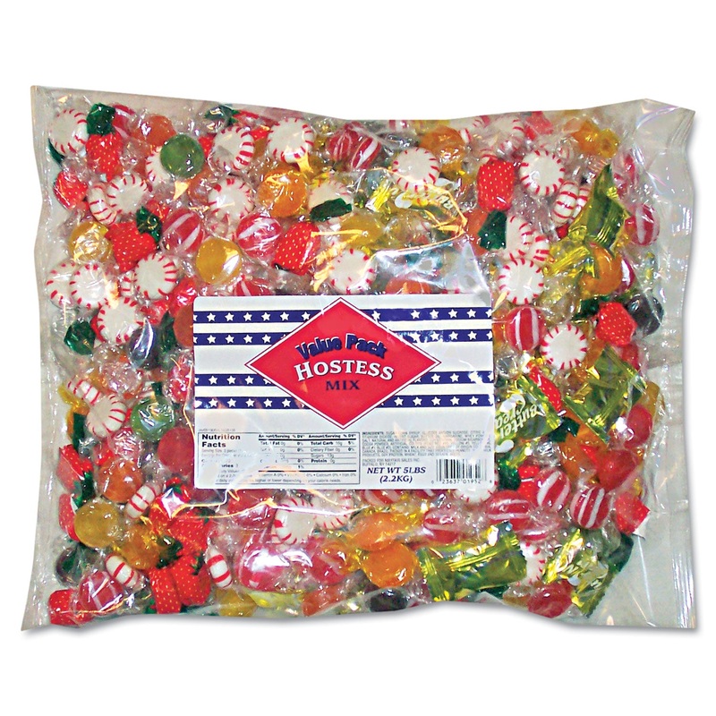 ASSORTED CANDY BAG, 5LB, BAG